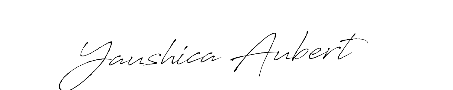 Make a beautiful signature design for name Yaushica Aubert. Use this online signature maker to create a handwritten signature for free. Yaushica Aubert signature style 6 images and pictures png