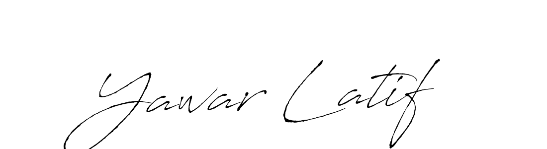 How to make Yawar Latif signature? Antro_Vectra is a professional autograph style. Create handwritten signature for Yawar Latif name. Yawar Latif signature style 6 images and pictures png