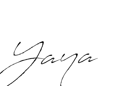 How to make Yaya name signature. Use Antro_Vectra style for creating short signs online. This is the latest handwritten sign. Yaya signature style 6 images and pictures png