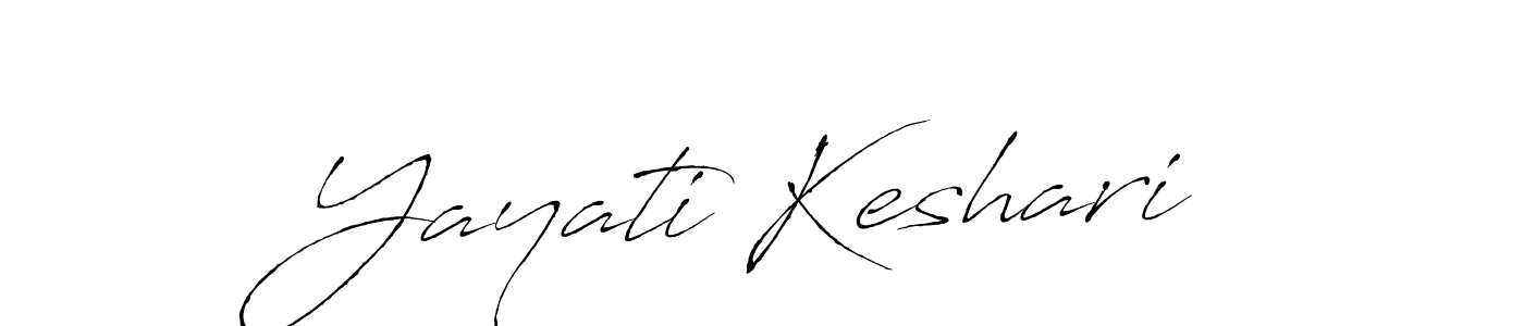 Make a beautiful signature design for name Yayati Keshari. With this signature (Antro_Vectra) style, you can create a handwritten signature for free. Yayati Keshari signature style 6 images and pictures png