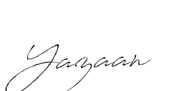 Yazaan stylish signature style. Best Handwritten Sign (Antro_Vectra) for my name. Handwritten Signature Collection Ideas for my name Yazaan. Yazaan signature style 6 images and pictures png