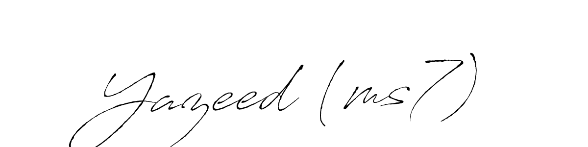 Once you've used our free online signature maker to create your best signature Antro_Vectra style, it's time to enjoy all of the benefits that Yazeed (ms7) name signing documents. Yazeed (ms7) signature style 6 images and pictures png