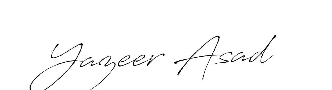 You should practise on your own different ways (Antro_Vectra) to write your name (Yazeer Asad) in signature. don't let someone else do it for you. Yazeer Asad signature style 6 images and pictures png