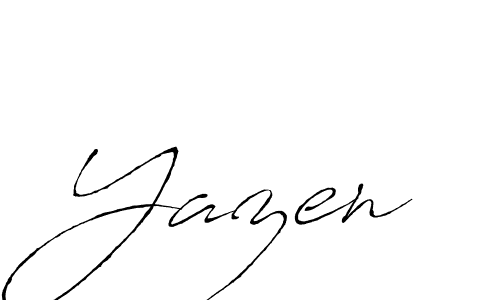 This is the best signature style for the Yazen name. Also you like these signature font (Antro_Vectra). Mix name signature. Yazen signature style 6 images and pictures png