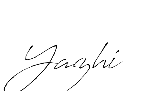 You should practise on your own different ways (Antro_Vectra) to write your name (Yazhi) in signature. don't let someone else do it for you. Yazhi signature style 6 images and pictures png