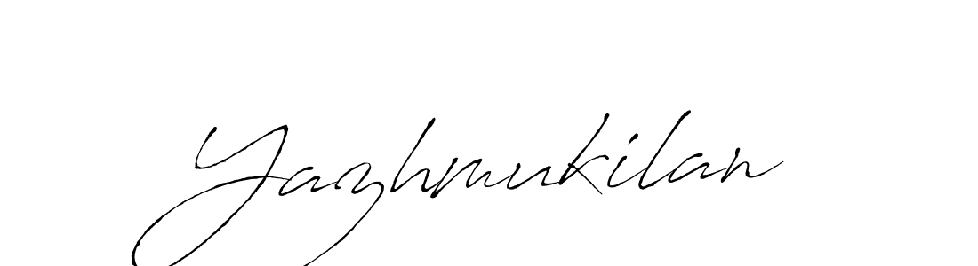 Make a beautiful signature design for name Yazhmukilan. With this signature (Antro_Vectra) style, you can create a handwritten signature for free. Yazhmukilan signature style 6 images and pictures png