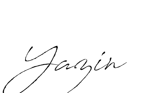 You should practise on your own different ways (Antro_Vectra) to write your name (Yazin) in signature. don't let someone else do it for you. Yazin signature style 6 images and pictures png