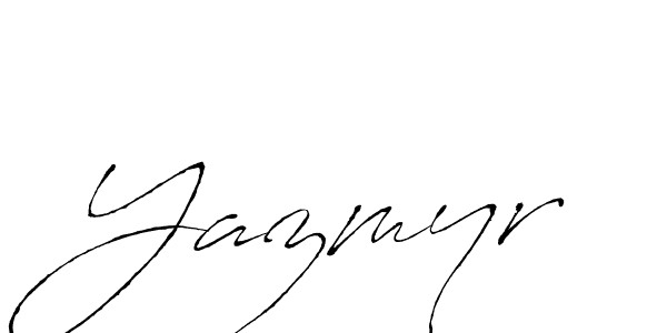 if you are searching for the best signature style for your name Yazmyr. so please give up your signature search. here we have designed multiple signature styles  using Antro_Vectra. Yazmyr signature style 6 images and pictures png