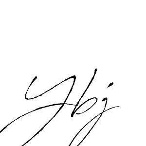 Make a beautiful signature design for name Ybj. With this signature (Antro_Vectra) style, you can create a handwritten signature for free. Ybj signature style 6 images and pictures png