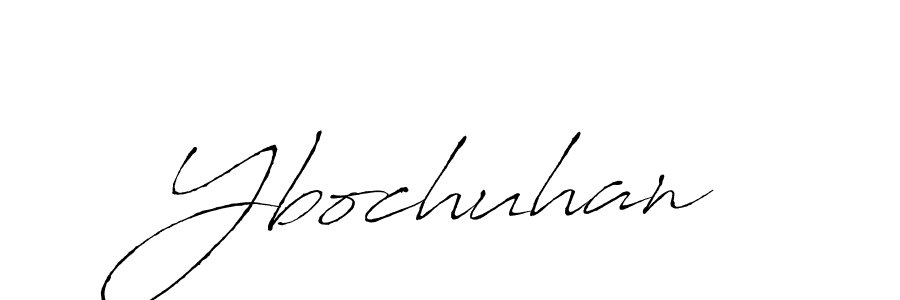 Antro_Vectra is a professional signature style that is perfect for those who want to add a touch of class to their signature. It is also a great choice for those who want to make their signature more unique. Get Ybochuhan name to fancy signature for free. Ybochuhan signature style 6 images and pictures png