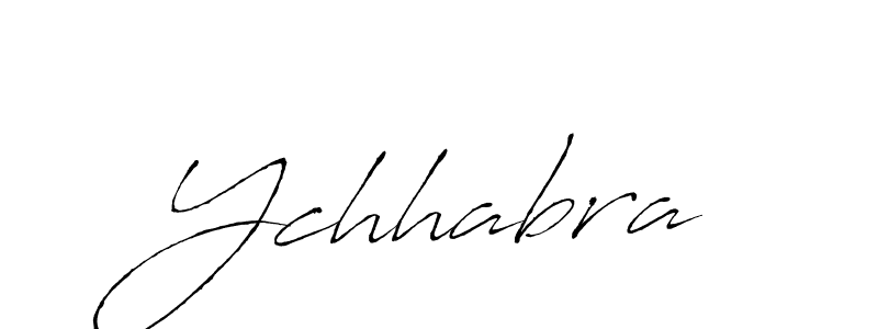 if you are searching for the best signature style for your name Ychhabra. so please give up your signature search. here we have designed multiple signature styles  using Antro_Vectra. Ychhabra signature style 6 images and pictures png