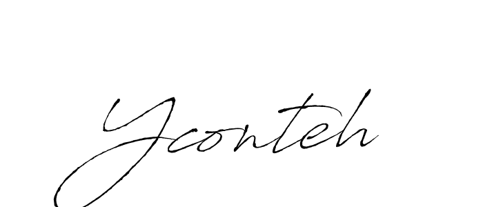 Make a short Yconteh signature style. Manage your documents anywhere anytime using Antro_Vectra. Create and add eSignatures, submit forms, share and send files easily. Yconteh signature style 6 images and pictures png