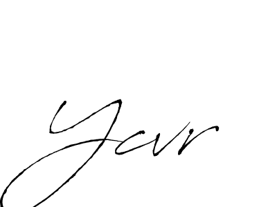 Use a signature maker to create a handwritten signature online. With this signature software, you can design (Antro_Vectra) your own signature for name Ycvr. Ycvr signature style 6 images and pictures png