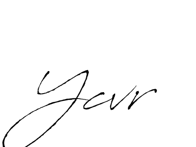 How to make Ycvr signature? Antro_Vectra is a professional autograph style. Create handwritten signature for Ycvr name. Ycvr signature style 6 images and pictures png