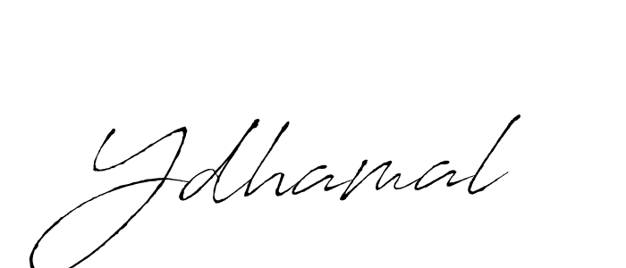 How to make Ydhamal name signature. Use Antro_Vectra style for creating short signs online. This is the latest handwritten sign. Ydhamal signature style 6 images and pictures png