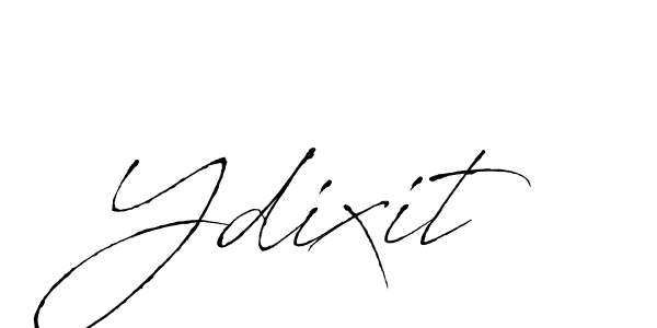 Make a beautiful signature design for name Ydixit. With this signature (Antro_Vectra) style, you can create a handwritten signature for free. Ydixit signature style 6 images and pictures png
