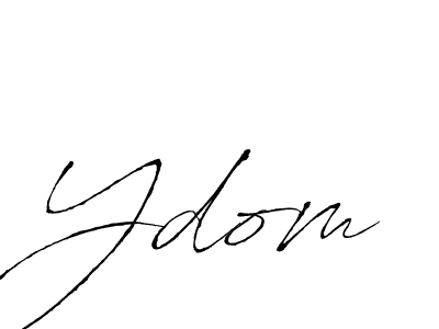 Also You can easily find your signature by using the search form. We will create Ydom name handwritten signature images for you free of cost using Antro_Vectra sign style. Ydom signature style 6 images and pictures png