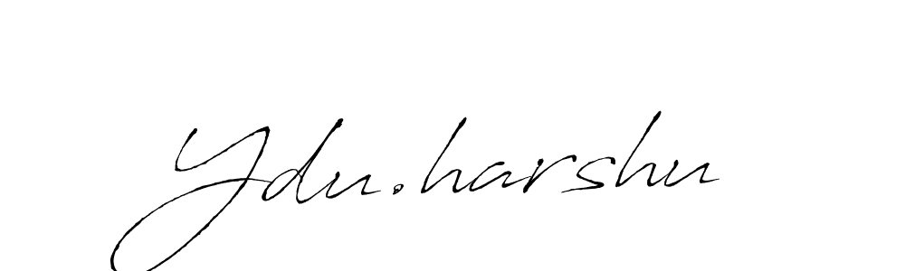 Similarly Antro_Vectra is the best handwritten signature design. Signature creator online .You can use it as an online autograph creator for name Ydu.harshu. Ydu.harshu signature style 6 images and pictures png