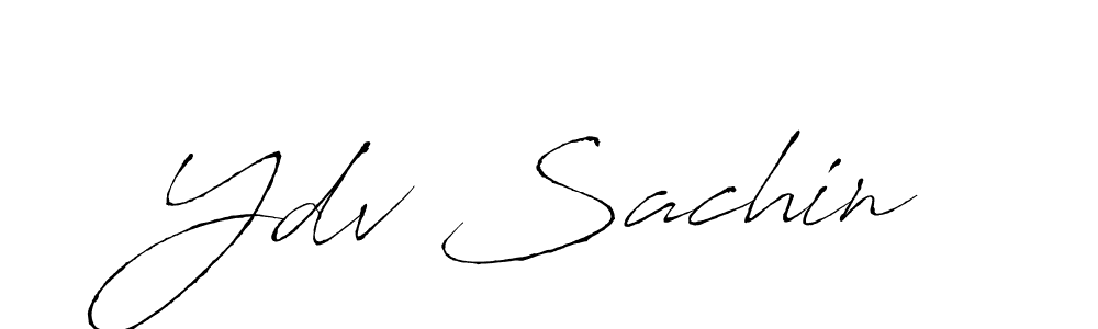 Make a beautiful signature design for name Ydv Sachin. Use this online signature maker to create a handwritten signature for free. Ydv Sachin signature style 6 images and pictures png