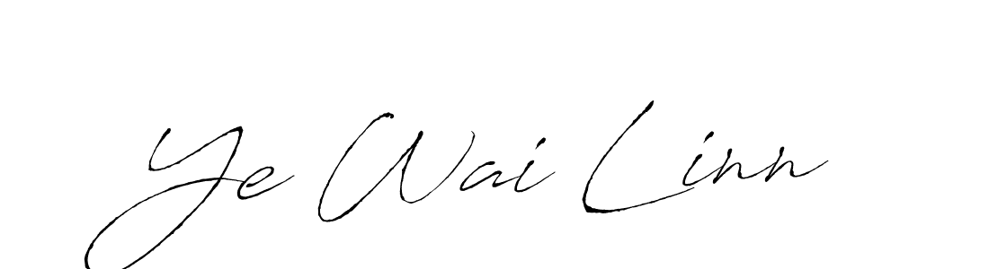 Once you've used our free online signature maker to create your best signature Antro_Vectra style, it's time to enjoy all of the benefits that Ye Wai Linn name signing documents. Ye Wai Linn signature style 6 images and pictures png