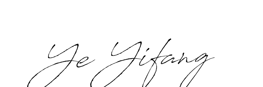 This is the best signature style for the Ye Yifang name. Also you like these signature font (Antro_Vectra). Mix name signature. Ye Yifang signature style 6 images and pictures png