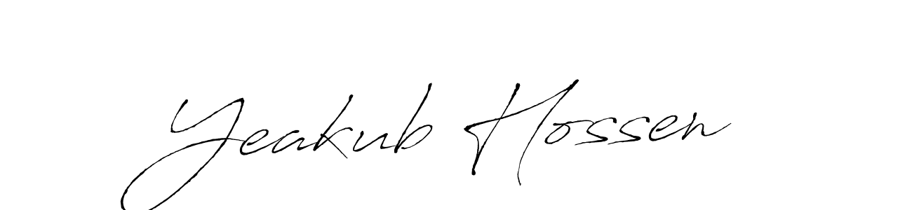 You can use this online signature creator to create a handwritten signature for the name Yeakub Hossen. This is the best online autograph maker. Yeakub Hossen signature style 6 images and pictures png