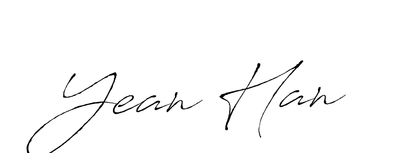 It looks lik you need a new signature style for name Yean Han. Design unique handwritten (Antro_Vectra) signature with our free signature maker in just a few clicks. Yean Han signature style 6 images and pictures png