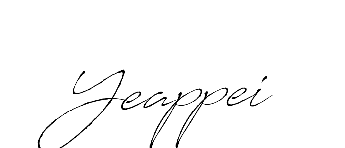 Make a beautiful signature design for name Yeappei. Use this online signature maker to create a handwritten signature for free. Yeappei signature style 6 images and pictures png