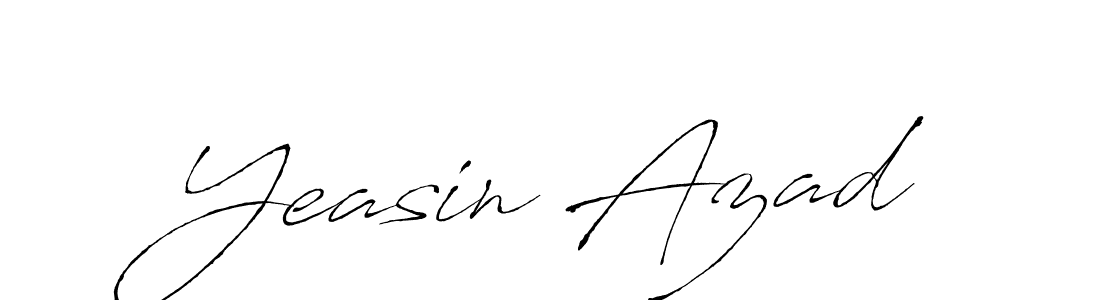 Also we have Yeasin Azad name is the best signature style. Create professional handwritten signature collection using Antro_Vectra autograph style. Yeasin Azad signature style 6 images and pictures png