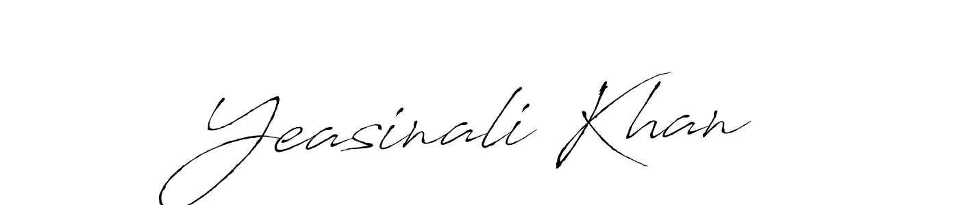 if you are searching for the best signature style for your name Yeasinali Khan. so please give up your signature search. here we have designed multiple signature styles  using Antro_Vectra. Yeasinali Khan signature style 6 images and pictures png