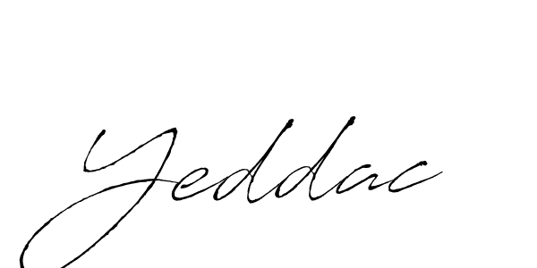 You can use this online signature creator to create a handwritten signature for the name Yeddac. This is the best online autograph maker. Yeddac signature style 6 images and pictures png