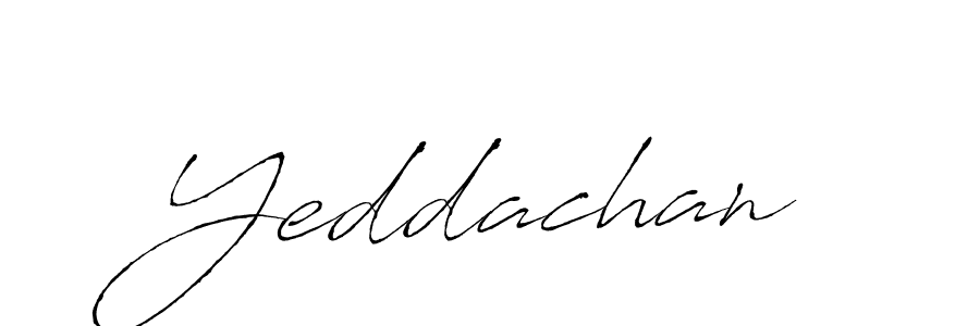 The best way (Antro_Vectra) to make a short signature is to pick only two or three words in your name. The name Yeddachan include a total of six letters. For converting this name. Yeddachan signature style 6 images and pictures png