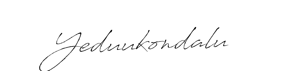 Also You can easily find your signature by using the search form. We will create Yeduukondalu name handwritten signature images for you free of cost using Antro_Vectra sign style. Yeduukondalu signature style 6 images and pictures png