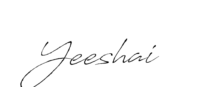 How to make Yeeshai signature? Antro_Vectra is a professional autograph style. Create handwritten signature for Yeeshai name. Yeeshai signature style 6 images and pictures png