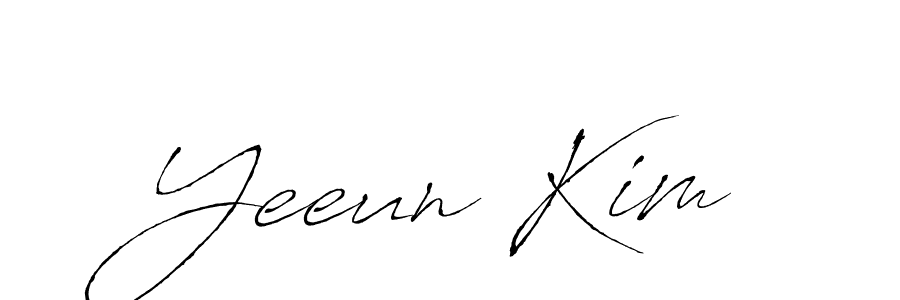 Antro_Vectra is a professional signature style that is perfect for those who want to add a touch of class to their signature. It is also a great choice for those who want to make their signature more unique. Get Yeeun Kim name to fancy signature for free. Yeeun Kim signature style 6 images and pictures png