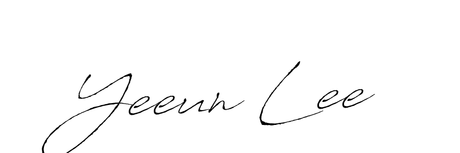 The best way (Antro_Vectra) to make a short signature is to pick only two or three words in your name. The name Yeeun Lee include a total of six letters. For converting this name. Yeeun Lee signature style 6 images and pictures png