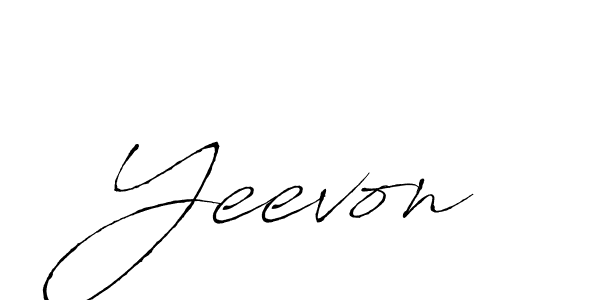 Also You can easily find your signature by using the search form. We will create Yeevon name handwritten signature images for you free of cost using Antro_Vectra sign style. Yeevon signature style 6 images and pictures png