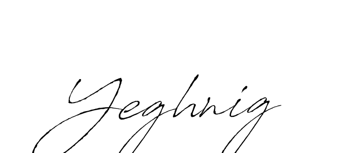 How to Draw Yeghnig signature style? Antro_Vectra is a latest design signature styles for name Yeghnig. Yeghnig signature style 6 images and pictures png