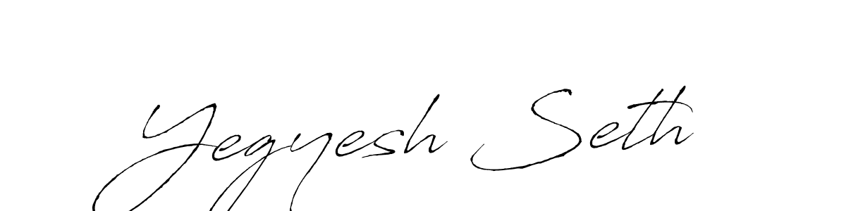 This is the best signature style for the Yegyesh Seth name. Also you like these signature font (Antro_Vectra). Mix name signature. Yegyesh Seth signature style 6 images and pictures png