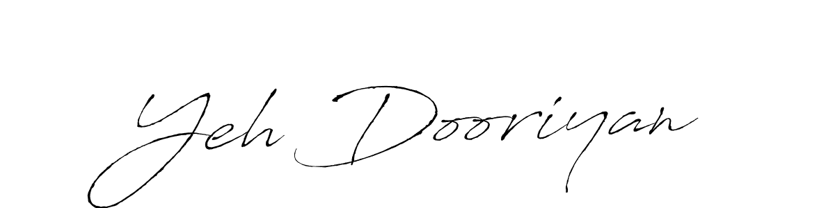 The best way (Antro_Vectra) to make a short signature is to pick only two or three words in your name. The name Yeh Dooriyan include a total of six letters. For converting this name. Yeh Dooriyan signature style 6 images and pictures png