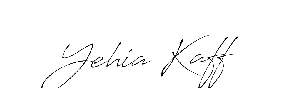 Here are the top 10 professional signature styles for the name Yehia Kaff. These are the best autograph styles you can use for your name. Yehia Kaff signature style 6 images and pictures png