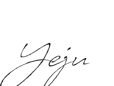 Once you've used our free online signature maker to create your best signature Antro_Vectra style, it's time to enjoy all of the benefits that Yeju name signing documents. Yeju signature style 6 images and pictures png