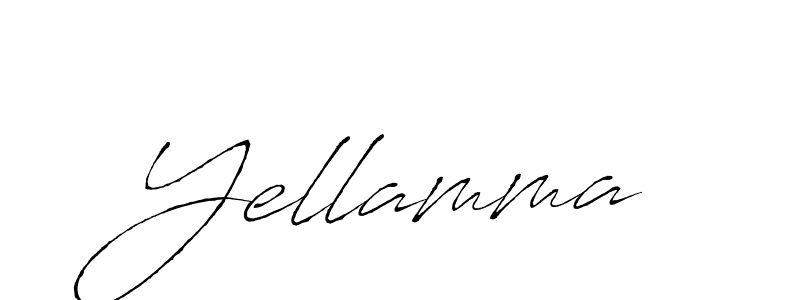Design your own signature with our free online signature maker. With this signature software, you can create a handwritten (Antro_Vectra) signature for name Yellamma. Yellamma signature style 6 images and pictures png