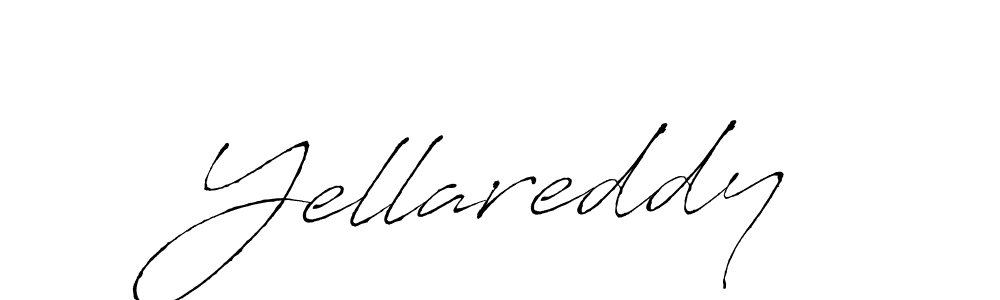 Yellareddy stylish signature style. Best Handwritten Sign (Antro_Vectra) for my name. Handwritten Signature Collection Ideas for my name Yellareddy. Yellareddy signature style 6 images and pictures png