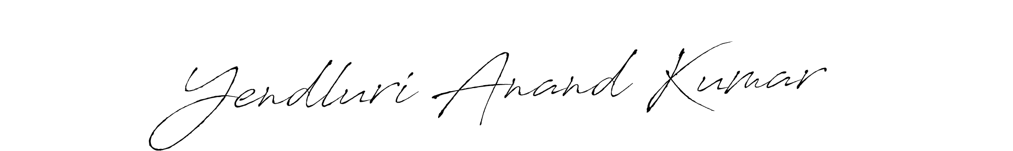 This is the best signature style for the Yendluri Anand Kumar name. Also you like these signature font (Antro_Vectra). Mix name signature. Yendluri Anand Kumar signature style 6 images and pictures png