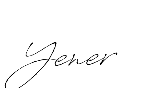 Once you've used our free online signature maker to create your best signature Antro_Vectra style, it's time to enjoy all of the benefits that Yener name signing documents. Yener signature style 6 images and pictures png