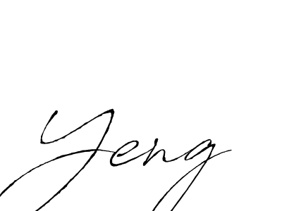 Use a signature maker to create a handwritten signature online. With this signature software, you can design (Antro_Vectra) your own signature for name Yeng. Yeng signature style 6 images and pictures png