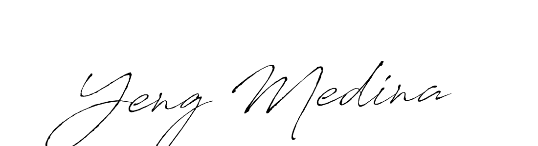 Antro_Vectra is a professional signature style that is perfect for those who want to add a touch of class to their signature. It is also a great choice for those who want to make their signature more unique. Get Yeng Medina name to fancy signature for free. Yeng Medina signature style 6 images and pictures png