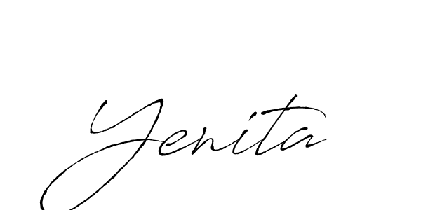 Once you've used our free online signature maker to create your best signature Antro_Vectra style, it's time to enjoy all of the benefits that Yenita name signing documents. Yenita signature style 6 images and pictures png