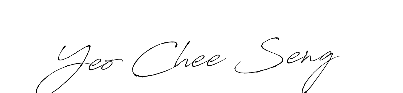 Antro_Vectra is a professional signature style that is perfect for those who want to add a touch of class to their signature. It is also a great choice for those who want to make their signature more unique. Get Yeo Chee Seng name to fancy signature for free. Yeo Chee Seng signature style 6 images and pictures png